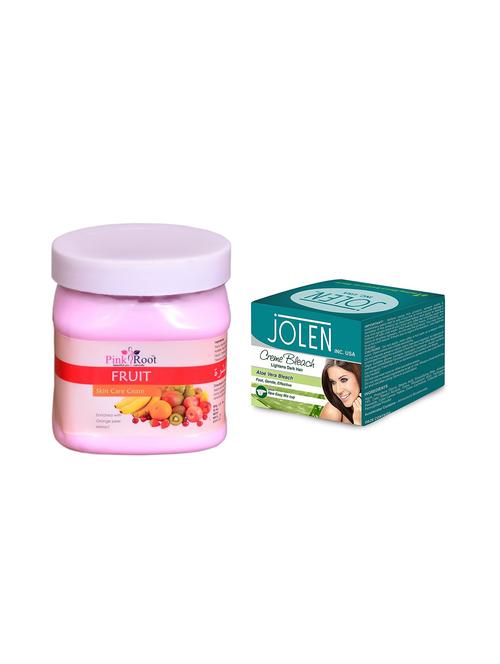 JOLEN Aloe Vera Bleach Cr?me 18g and Pink Root Cocoa Butter Cream 500ml - 15030036 - Standard Image - 1