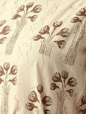tie front floral maxi dress - 15030245 - Standard Image - 4