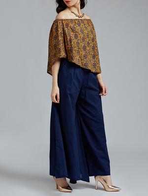 yellow top pant set - 15030405 - Standard Image - 2