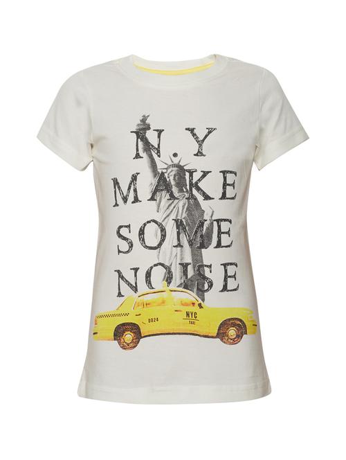 white cotton tshirt - 15030515 - Standard Image - 1