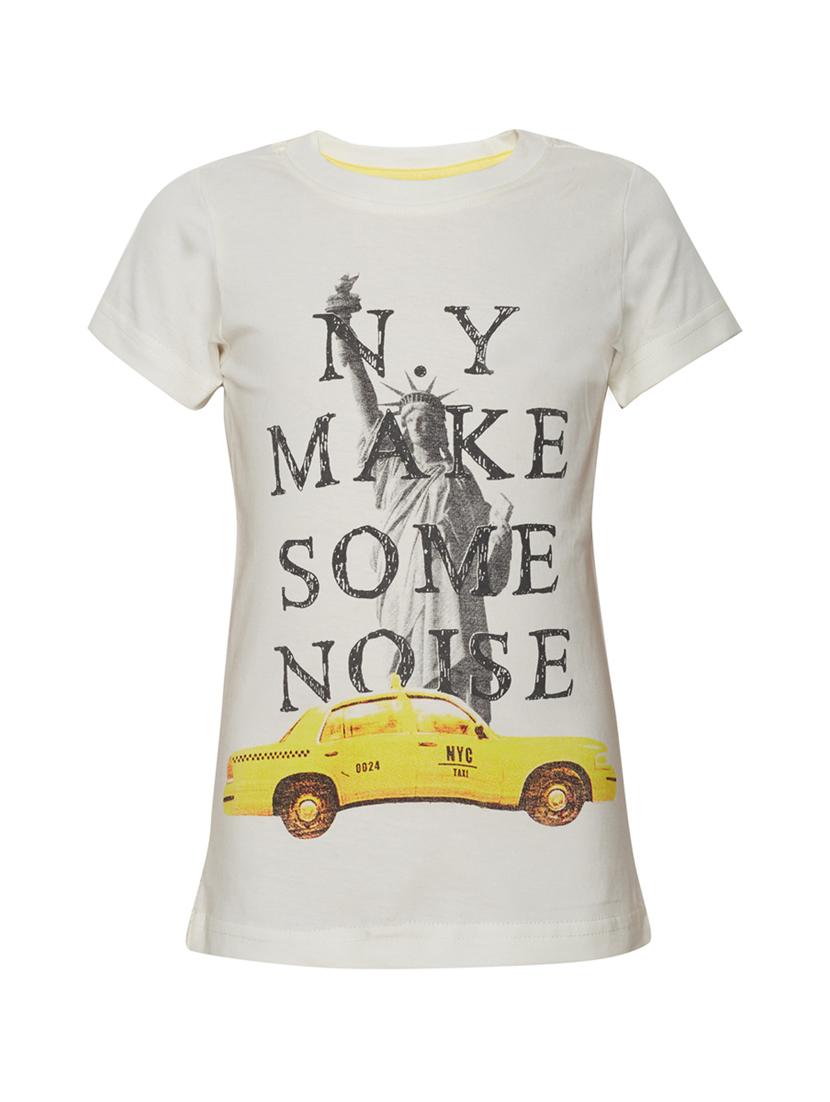 white cotton tshirt - 15030515 - Zoom Image - 1