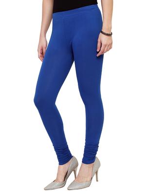 blue solid leggings - 15030602 - Standard Image - 2