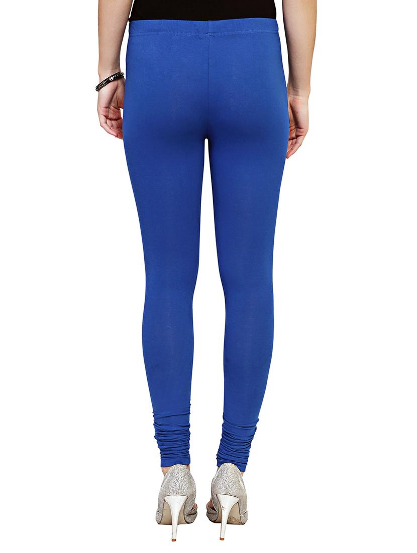 blue solid leggings - 15030602 - Zoom Image - 3