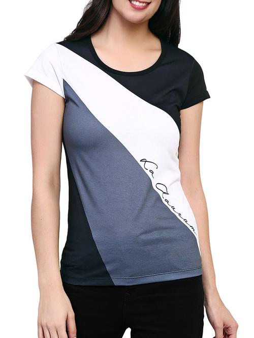 grey printed tee - 15030695 - Standard Image - 1