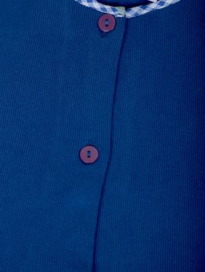 blue cotton frock - 15030836 - Standard Image - 3