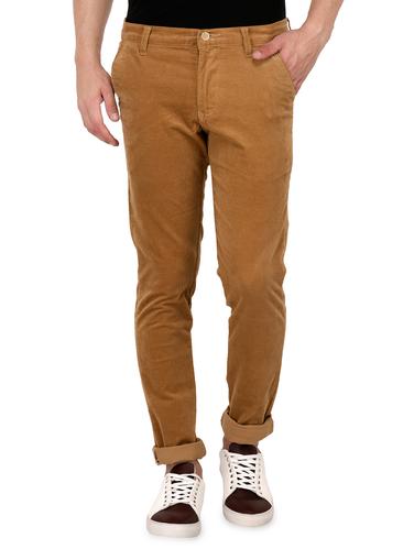 brown cotton blend corduroy - 15030955 - Very Small Image - 1