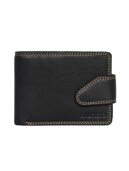 black leather wallet - 15031013 - Standard Image - 1