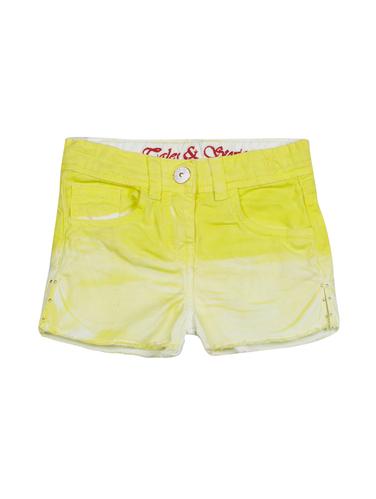 yellow denim shorts - 15031211 - Very Small Image - 1