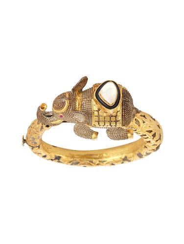 gold metal bracelet - 15031216 - Very Small Image - 1