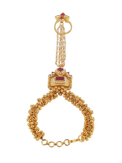 gold metal bracelet - 15031222 - Very Small Image - 1