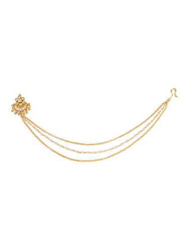 gold metal nose pin - 15031261 - Very Small Image - 1