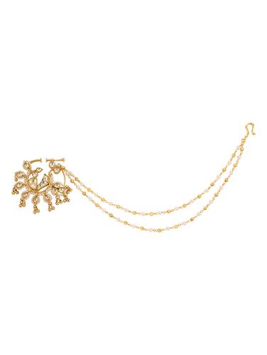 gold metal nose pin - 15031268 - Very Small Image - 1