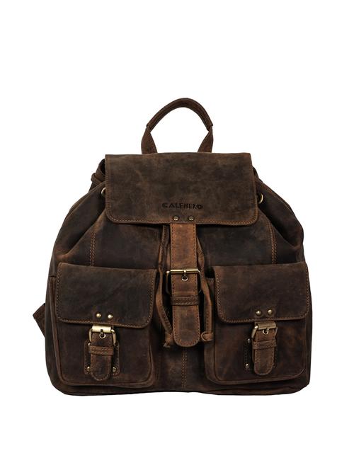 brown leather backpack - 15031843 - Standard Image - 1