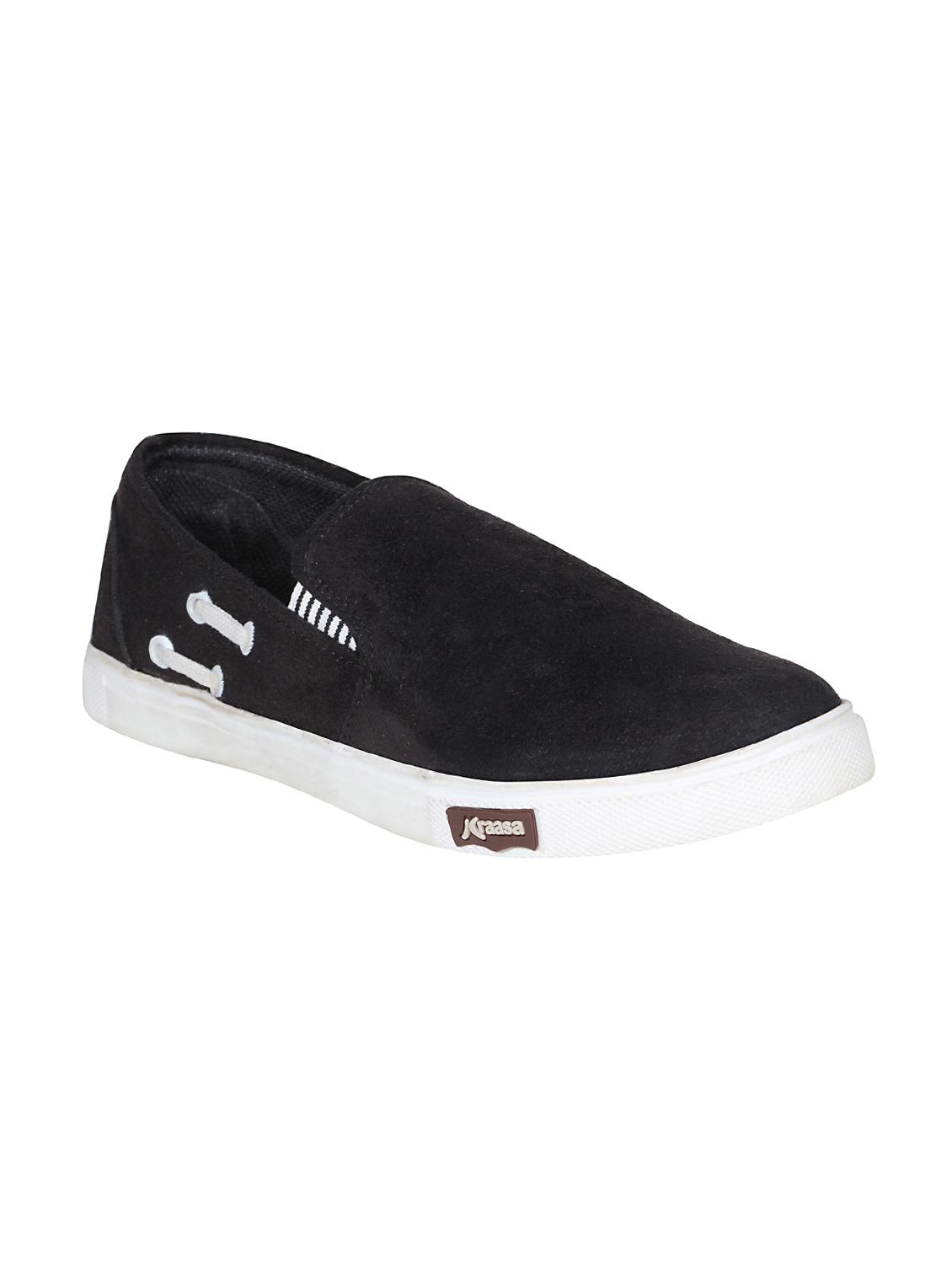 black Suede casual slipon - 15032239 - Zoom Image - 1
