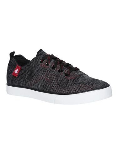 black Fabric lace up sneaker - 15033341 - Very Small Image - 1