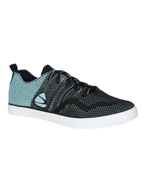 black Fabric lace up sneaker - 15033350 - Standard Image - 1