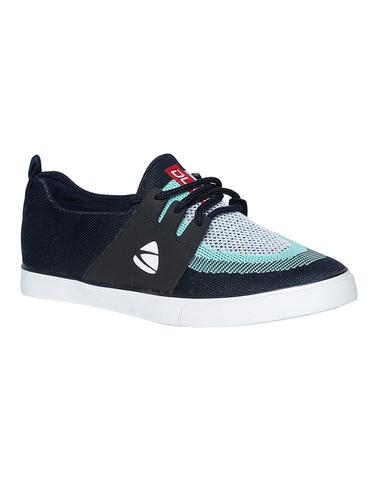 navy Canvas lace up sneaker - 15033354 - Very Small Image - 1