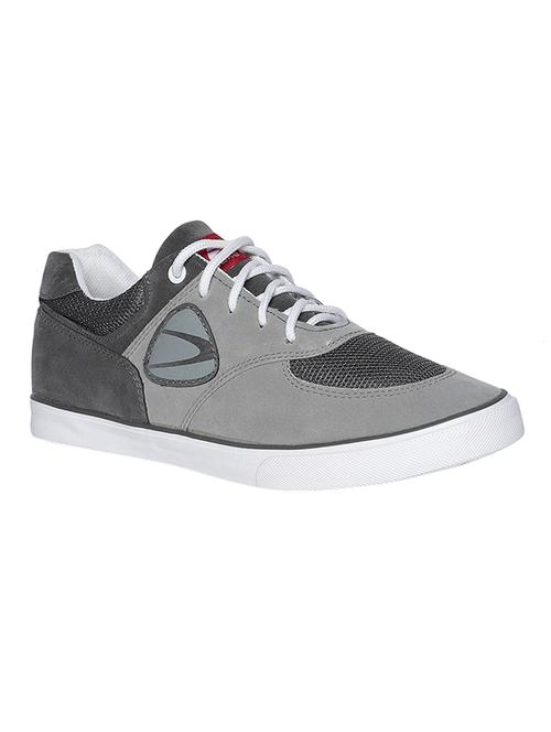 grey Suede lace up sneaker - 15033366 - Standard Image - 1