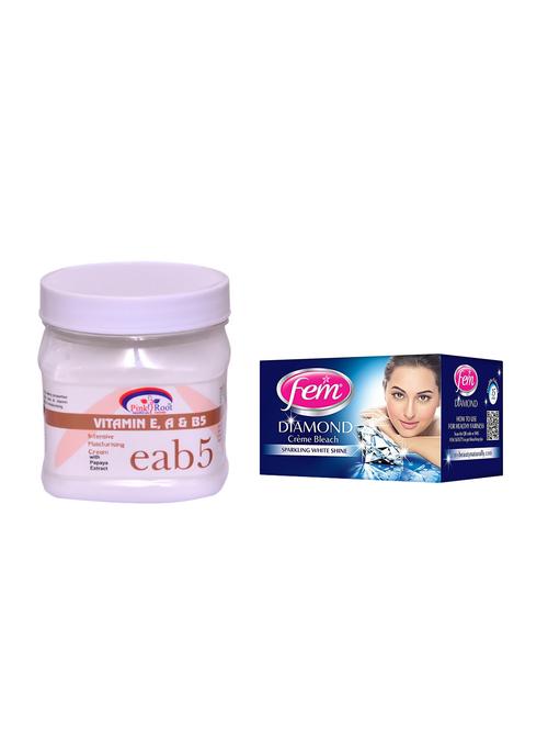 FEM Diamond Cr?me Bleach and Pink Root Vitamin eab5 Cream 500ml - 15033485 - Standard Image - 1