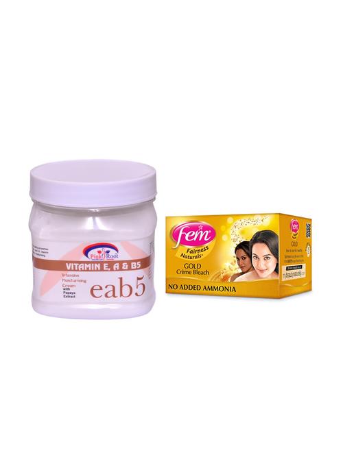 FEM Gold Cr?me Bleach and Pink Root Vitamin eab5 Cream 500ml - 15033497 - Standard Image - 1