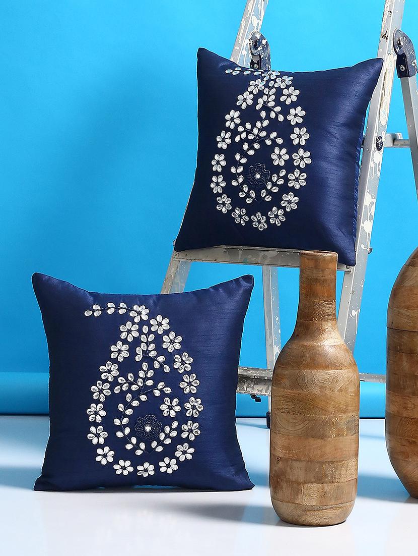 set of 2 embellished cushion covers - 15033699 - Zoom Image - 1