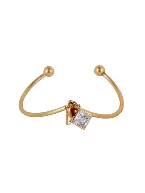 gold metal bracelet - 15033880 - Standard Image - 1