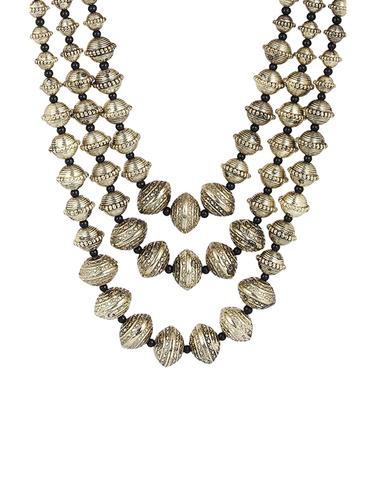 black metal long necklace - 15034074 - Very Small Image - 1