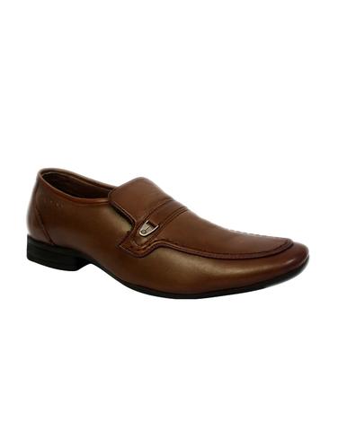 tan leather slip on ons - 15034084 - Very Small Image - 1