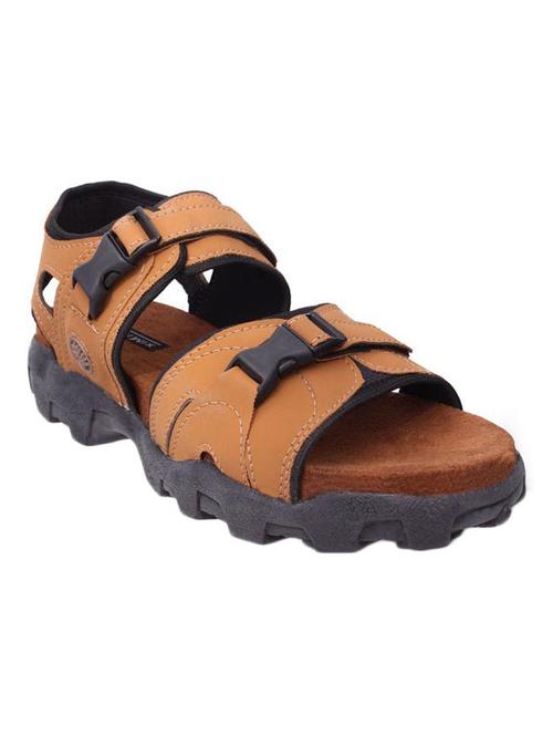 brown Leatherette back strap floater - 15034129 - Standard Image - 1