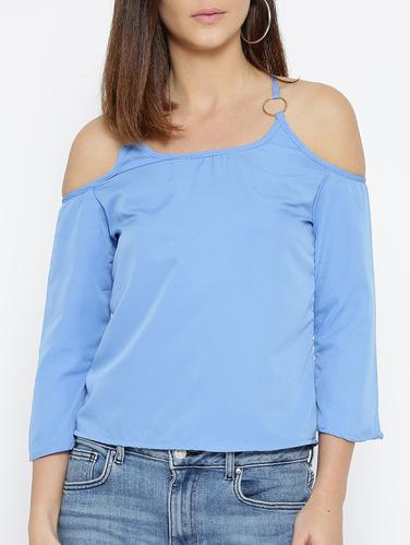 blue solid top - 15034242 - Very Small Image - 1