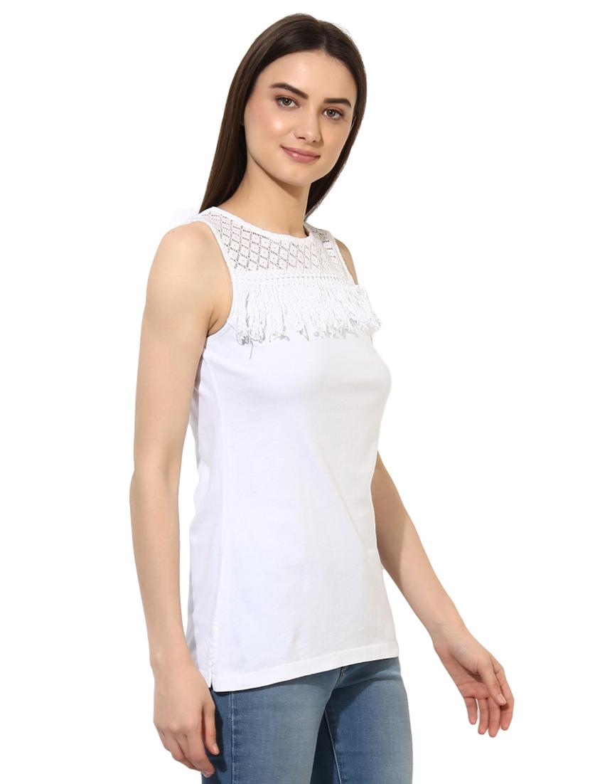 white cotton tunic - 15034349 - Zoom Image - 2