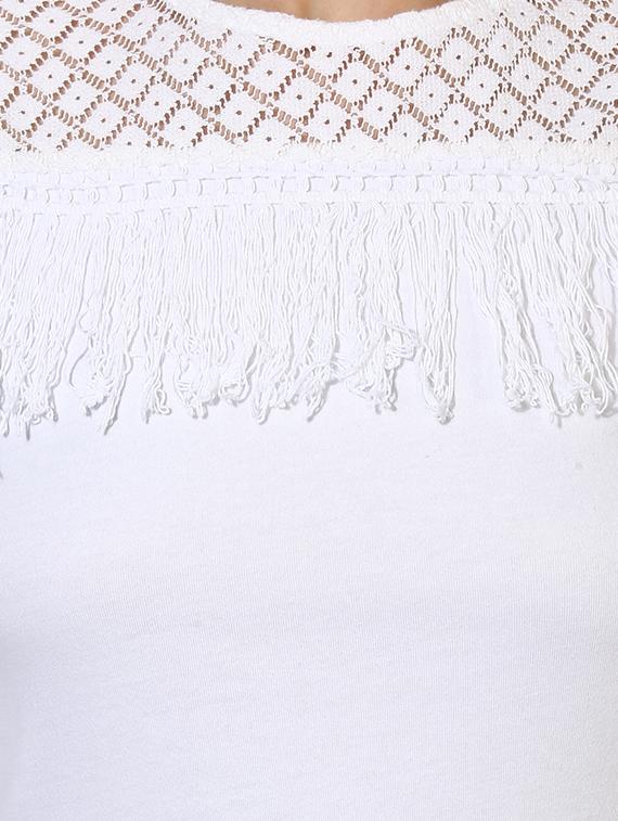 white cotton tunic - 15034349 - Zoom Image - 5