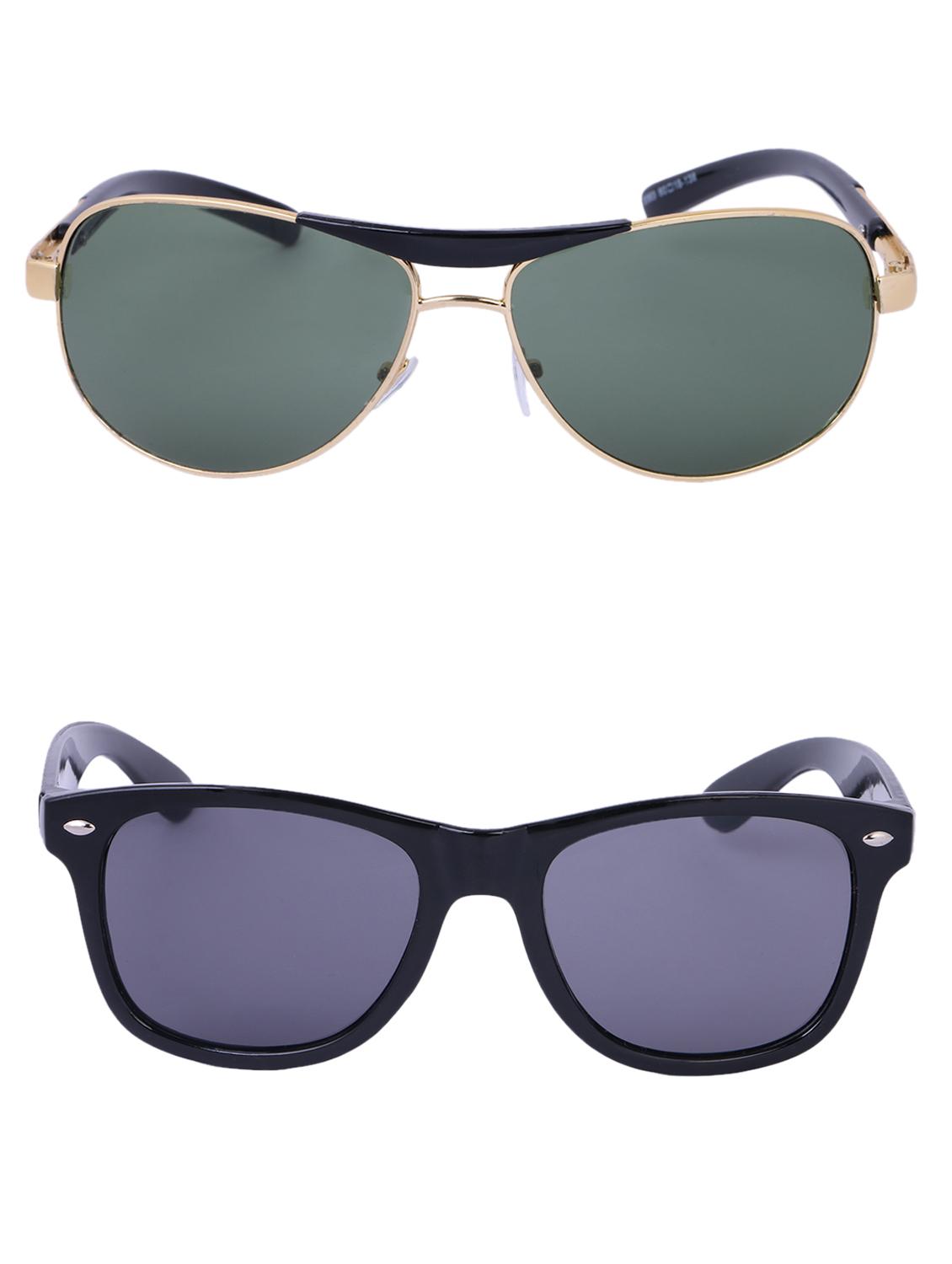 Amour-Propre Multicolor UV Protected Sunglass For Unisex- Pack Of 2 (AM_CMB_LP_3485) - 15034856 - Zoom Image - 1