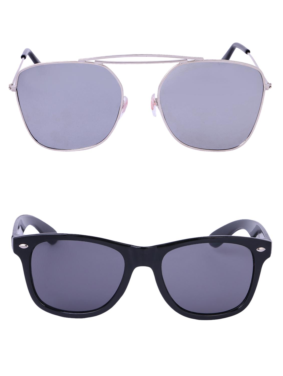 Amour-Propre Multicolor UV Protected Sunglass For Unisex- Pack Of 2 (AM_CMB_LP_3485) - 15034892 - Zoom Image - 1