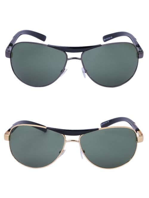 Amour-Propre Multicolor UV Protected Sunglass For Unisex- Pack Of 2 (AM_CMB_LP_3485) - 15034916 - Standard Image - 1