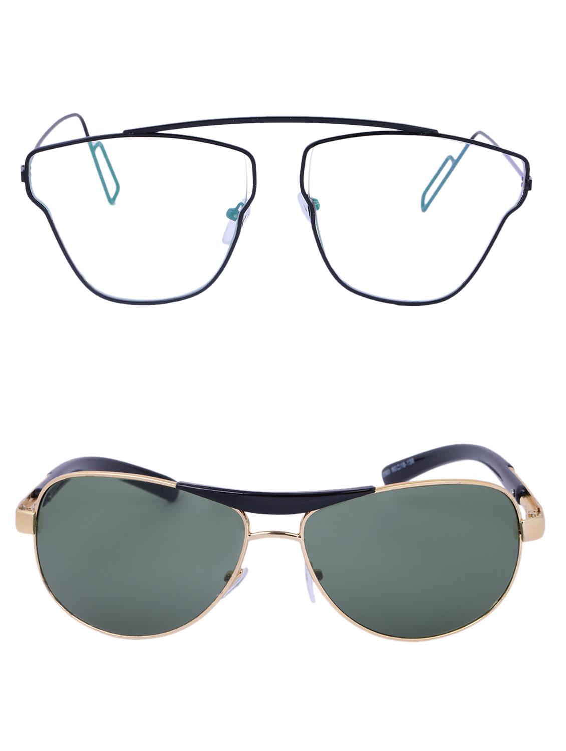 Amour-Propre Multicolor UV Protected Sunglass For Unisex- Pack Of 2 (AM_CMB_LP_3485) - 15034920 - Zoom Image - 1