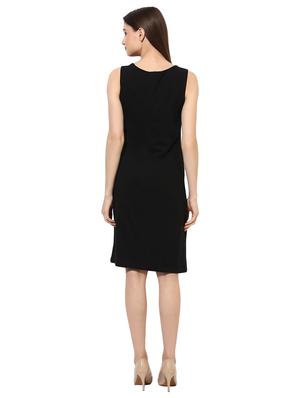 embroidered patch a-line dress - 15036100 - Standard Image - 3