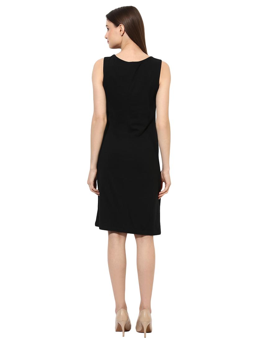 embroidered patch a-line dress - 15036100 - Zoom Image - 3