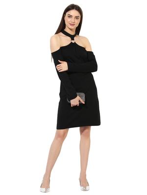 cold shoulder sheath dress - 15036102 - Standard Image - 5