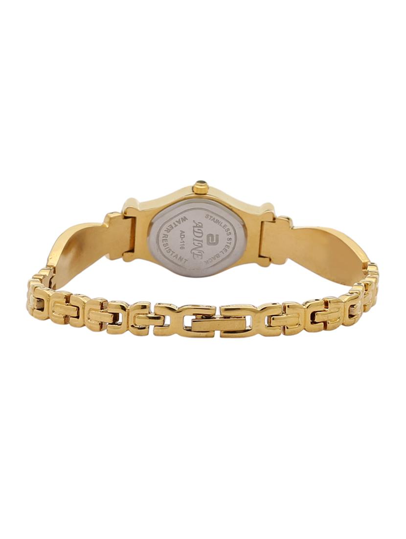 adine golden dail analog watch for women - 15036628 - Zoom Image - 3