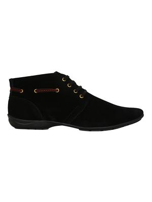 black synthetic low ankle boots - 15036817 - Standard Image - 2