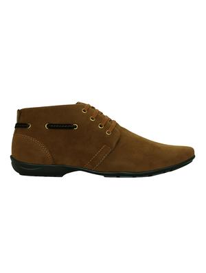 tan synthetic low ankle boots - 15036820 - Standard Image - 2