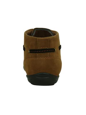 tan synthetic low ankle boots - 15036820 - Standard Image - 3