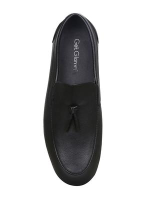 black leather slip on slipons - 15036842 - Standard Image - 4