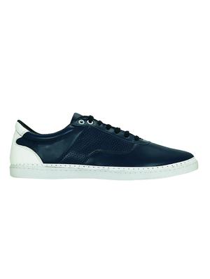 blue synthetic lace up sneakers - 15036857 - Standard Image - 2