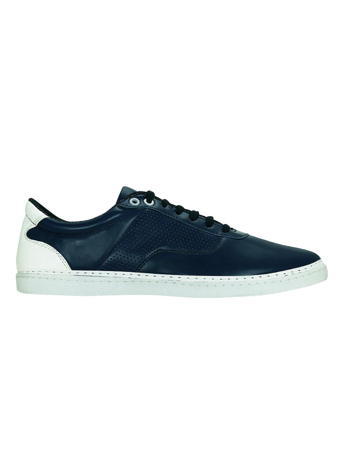 blue synthetic lace up sneakers - 15036857 - Zoom Image - 2
