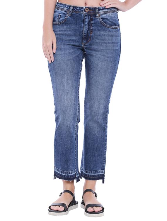 Stone wash boot cut jeans - 15037090 - Zoom Image - 1
