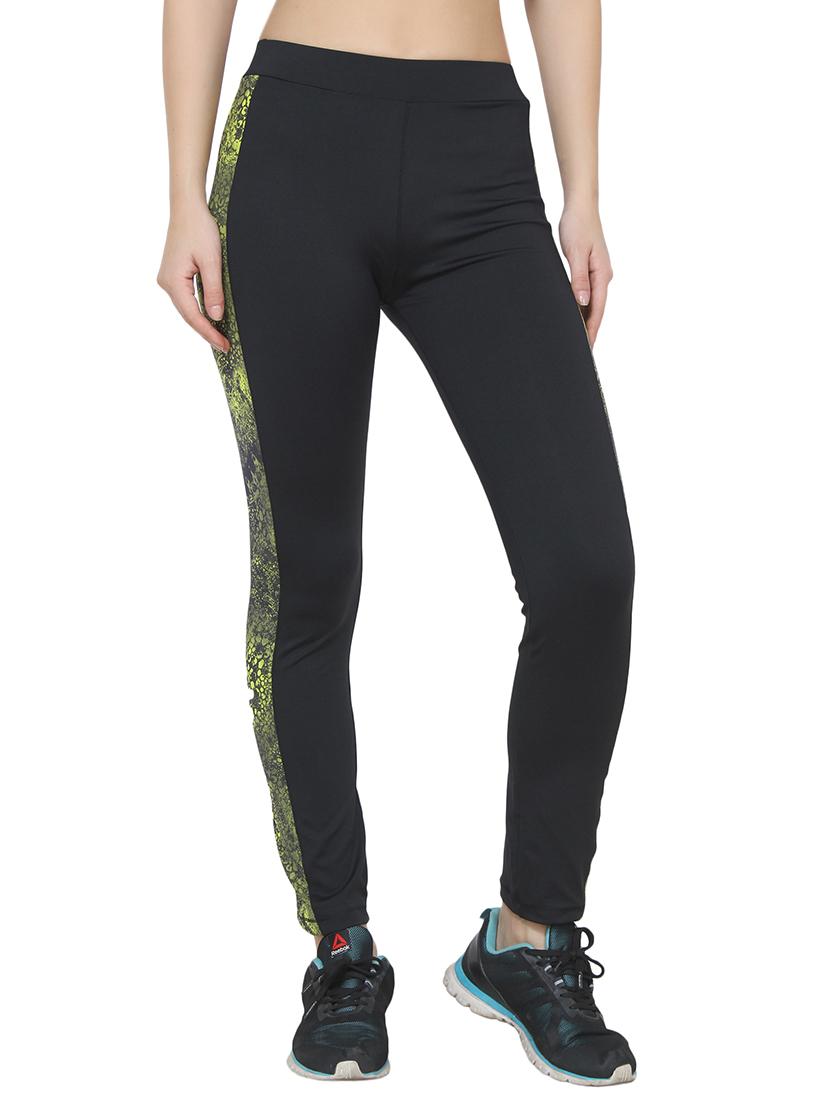 black lycra track pant - 15037536 - Zoom Image - 1