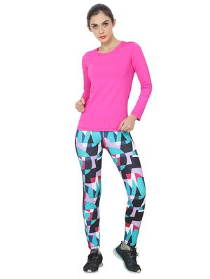 blue polyester track pants - 15037538 - Standard Image - 4