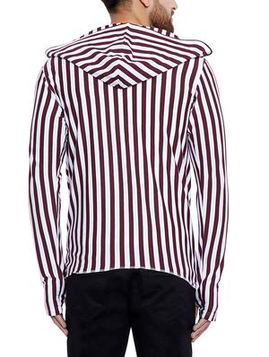 red cotton shrug - 15038901 - Standard Image - 3